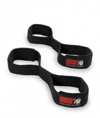 GORILLA WEAR Figure 8 Lifting Straps / Black