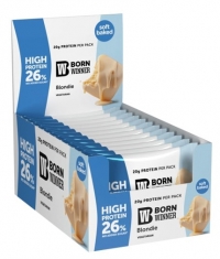 BORN WINNER Protein Blondie Box / 12 x 75 g