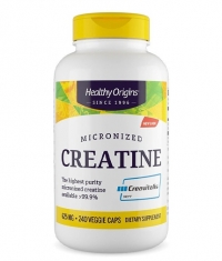 HEALTHY ORIGINS Creatine Monohydrate (Micronized) / 240 Vcaps