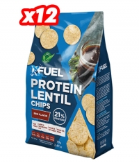 XFUEL Red Lentil Protein Chips / 12 x 70 g