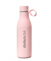 BIOTECH USA Stainless Steel Bottle / 500 ml / Pink