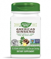 NATURES WAY American Ginseng 550mg. / 50 Vcaps.