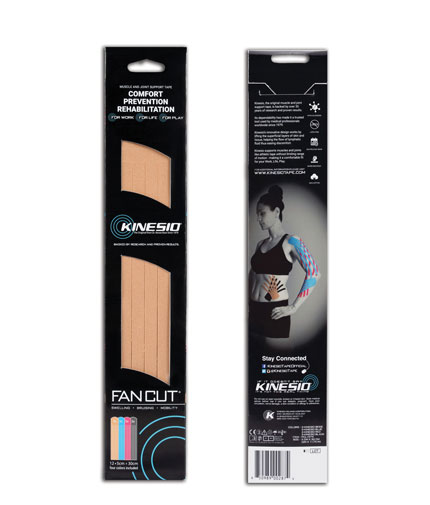 KINESIO TEX Fan Cut / 12 Pcs