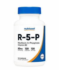 NUTRICOST R-5-P (Riboflavin-5-Phosphate) (Vitamin B2) 50 mg / 120 Caps