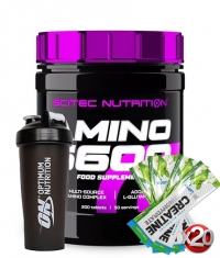 PROMO STACK Scitec Amino 5600 + Creatine + Shaker