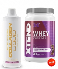 PROMO STACK SCITEC COLLAGEN LIQUID + XTNED WHEY
