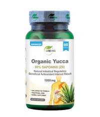 GREWIA Organic Yucca 80% Saponins (Zn) / 60 Caps