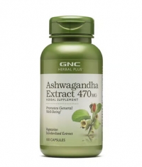 GNC Herbal Plus® Ashwagandha Extract 470 mg / 100 Caps
