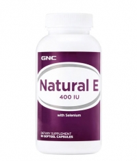 GNC Natural Vitamin E 400 IU with Selenium 100 mcg / 90 Softgels