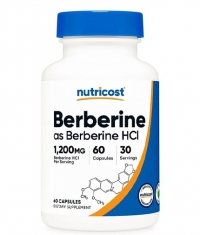 NUTRICOST Berberine Hydrochloride 600 mg / 60 Caps