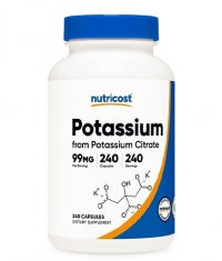 NUTRICOST Potassium 99 mg / 240 Caps