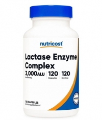 NUTRICOST Lactase Enzyme Complex / 120 Caps