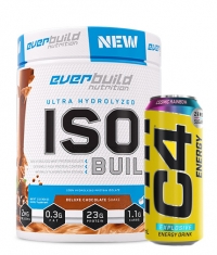 PROMO STACK ISO BUILD + Free C4 Explosive Energy / 500 ml