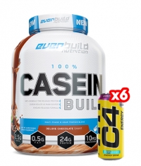 PROMO STACK Micellar Casein + 6 Free C4 Explosive Energy / 500 ml