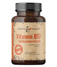 SPORTS & HEALTH Vitamin B17 (Apricot Kernel Extract) / 120 Caps