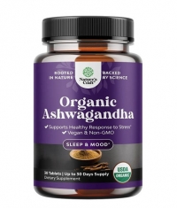 NATURE'S CRAFT Organic Ashwagandha / 60 Caps