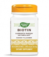 NATURES WAY Biotin 1000 mcg / 100 Lozenges