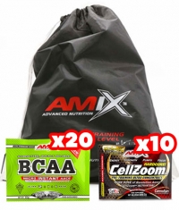 PROMO STACK 20 BCAA Micro-Instant Juice Sachets + 10 FREE CellZoom Sachets + FREE Sport Bag