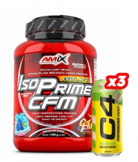 PROMO STACK IsoPrime CFM ® + 3 C4 Explosive Energy Drink