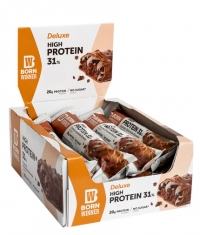 BORN WINNER Deluxe Protein Bar Box / 15 x 55 g / Cookies & Cream