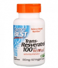 DOCTOR'S BEST Trans - Resveratrol 100 mg / 60 Vcaps