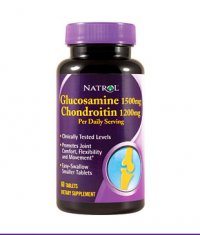 NATROL Glucosamine 1500mg Chondroitin 1200mg / 60 Tabs.