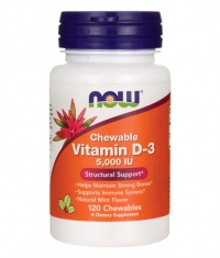 NOW Vitamin D-3 5000 IU / 120 Chewables