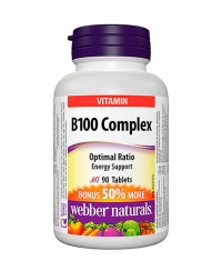 WEBBER NATURALS Vitamin B 100 Complex / 90 Tabs