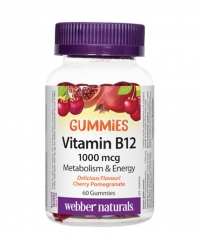 WEBBER NATURALS Vitamin B 12 1000 mcg (Cyanocobalamin) / 60 Gummies