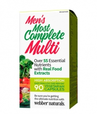 WEBBER NATURALS Men’s Most Complete Multi / 90 Vcaps