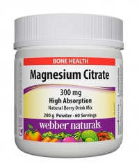 WEBBER NATURALS Magnesium Citrate with High Absorption 300 mg