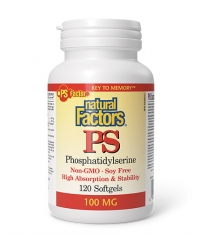 NATURAL FACTORS PS Phosphatidylserine 100 mg / 120 Softgels