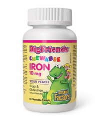 NATURAL FACTORS Big Friends Iron for Children / 60 Chews