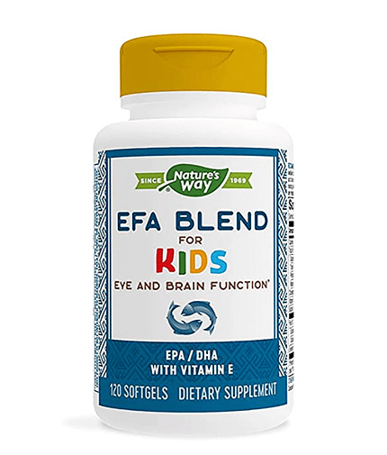 NATURES WAY EFA Blend for Kids / 120 Softgels