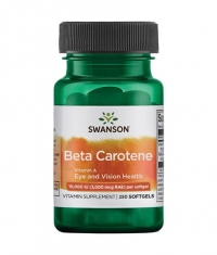 SWANSON Beta-Carotene (Vitamin A) 10000IU / 250 Soft.
