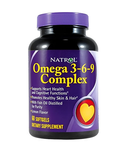 NATROL Omega-3-6-9 Complex 60 Softgels