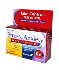 NATROL Stress & Anxiety 10+10 Tabs.