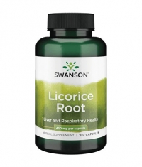 SWANSON Licorice Root 450mg. / 100 Caps.