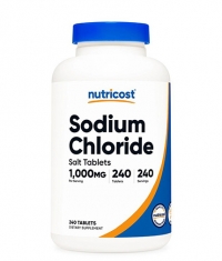 NUTRICOST Sodium Chloride / 240 Tabs