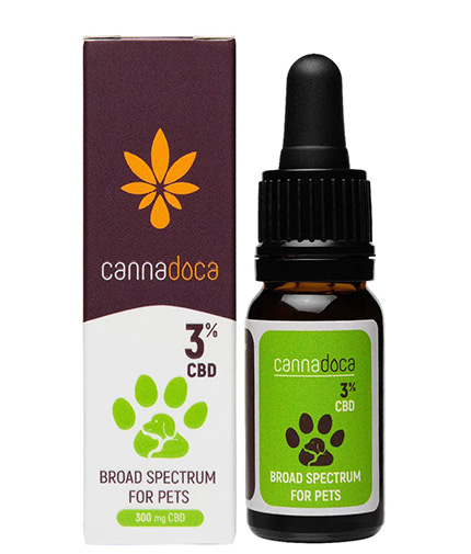 CANNADOCA CBD Oil Pets 3% / 300 mg / 10 ml