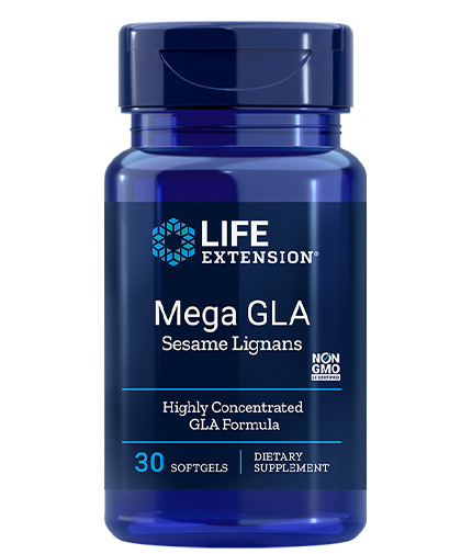 life-extensions Mega GLA Sesame Lignans / 30 Softgels