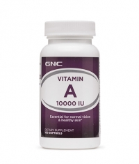 GNC Vitamin A 10,000 / 100 Caps.