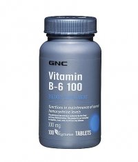GNC Vitamin B-6 100 mg. / 100 Tabs.