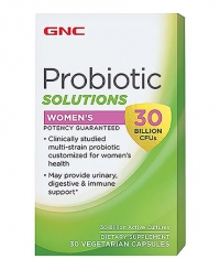 GNC Probiotic Solutions Women's 30 Billion CFU's / 30 Vcaps.