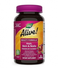 NATURES WAY Alive! Premium Hair, Skin & Nails / 60 Gummies