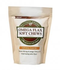 GNC Omega Flax Soft Chews / 60 Chews