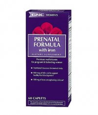 GNC Women's Prenatal Formula with Iron 60 Caps.