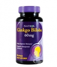 NATROL Ginkgo Biloba 60mg. / 60 VCaps.