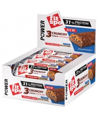 FitSpo 3Crunchy Choco Protein Bar Box / 12 x 50 g