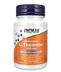 NOW L-Theanine 100mg / 90 Chewables
